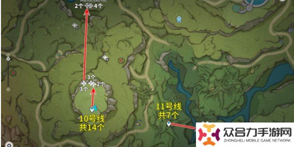 原神劫波蓮采集位置分享 原神劫波蓮采集分布圖