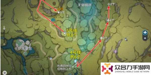 原神劫波蓮采集位置分享 原神劫波蓮采集分布圖
