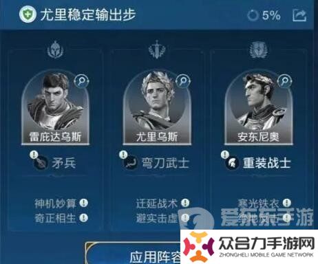 世界啟元尤里烏斯搭配什么陣容 尤里烏斯陣容搭配攻略